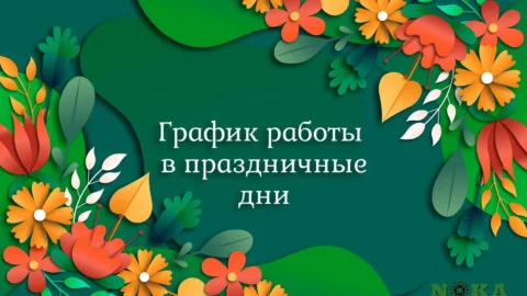 Режим работы компании «НОКА ТЕХ»