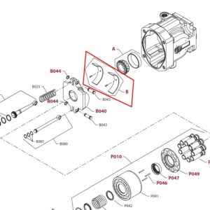 4510458 Комплект подшипника BEARING KIT-SWASHPLATE/Литва