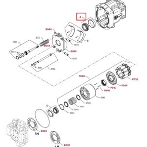 4510287 Подшипник наклонной шайбы