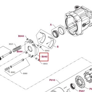 4740375 Люлька аксиально-поршневого насоса 90R